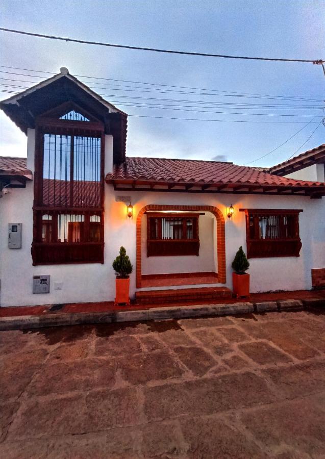 Apartahotel Saquenzipa Villa de Leyva Eksteriør bilde