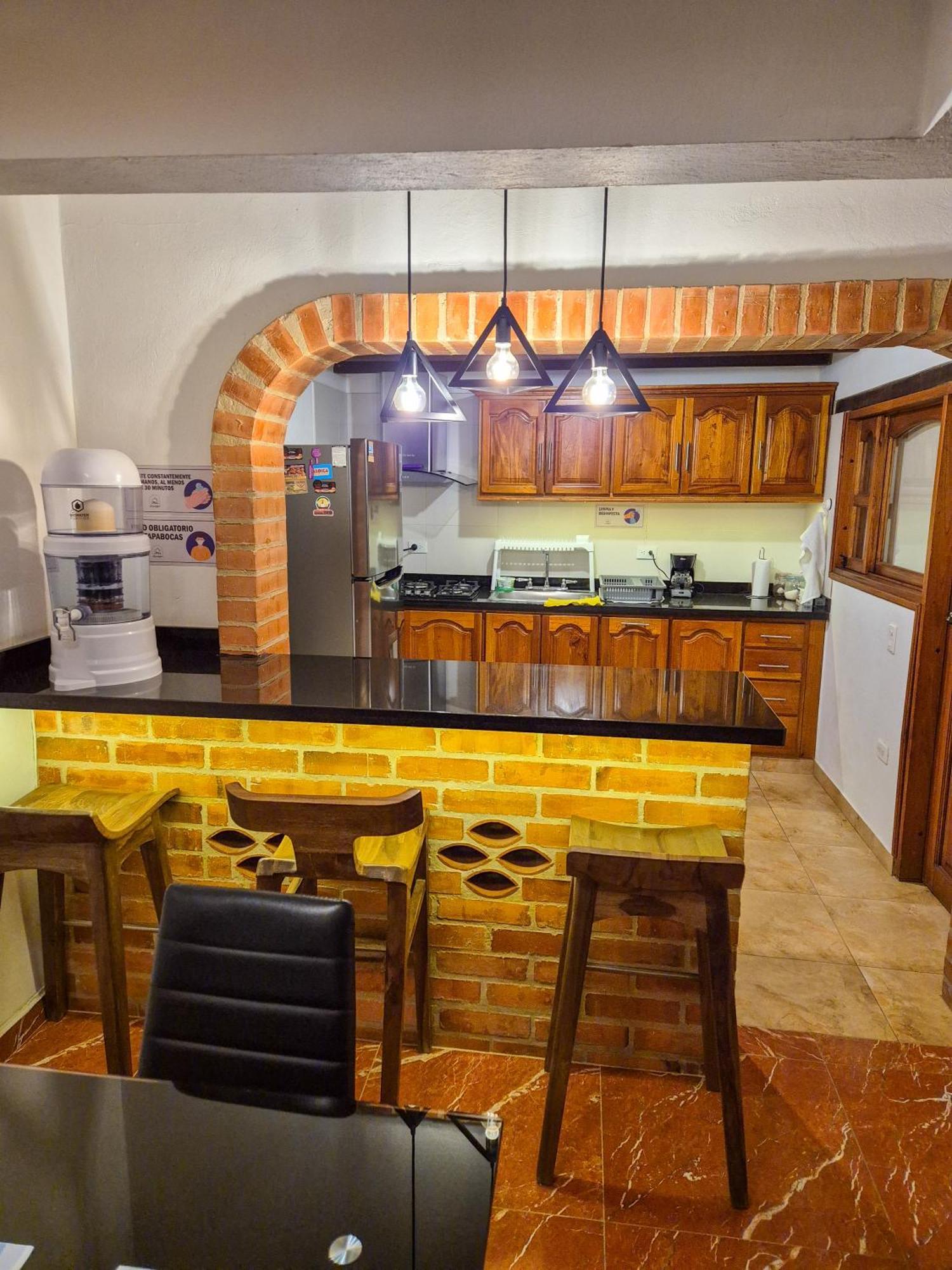 Apartahotel Saquenzipa Villa de Leyva Eksteriør bilde