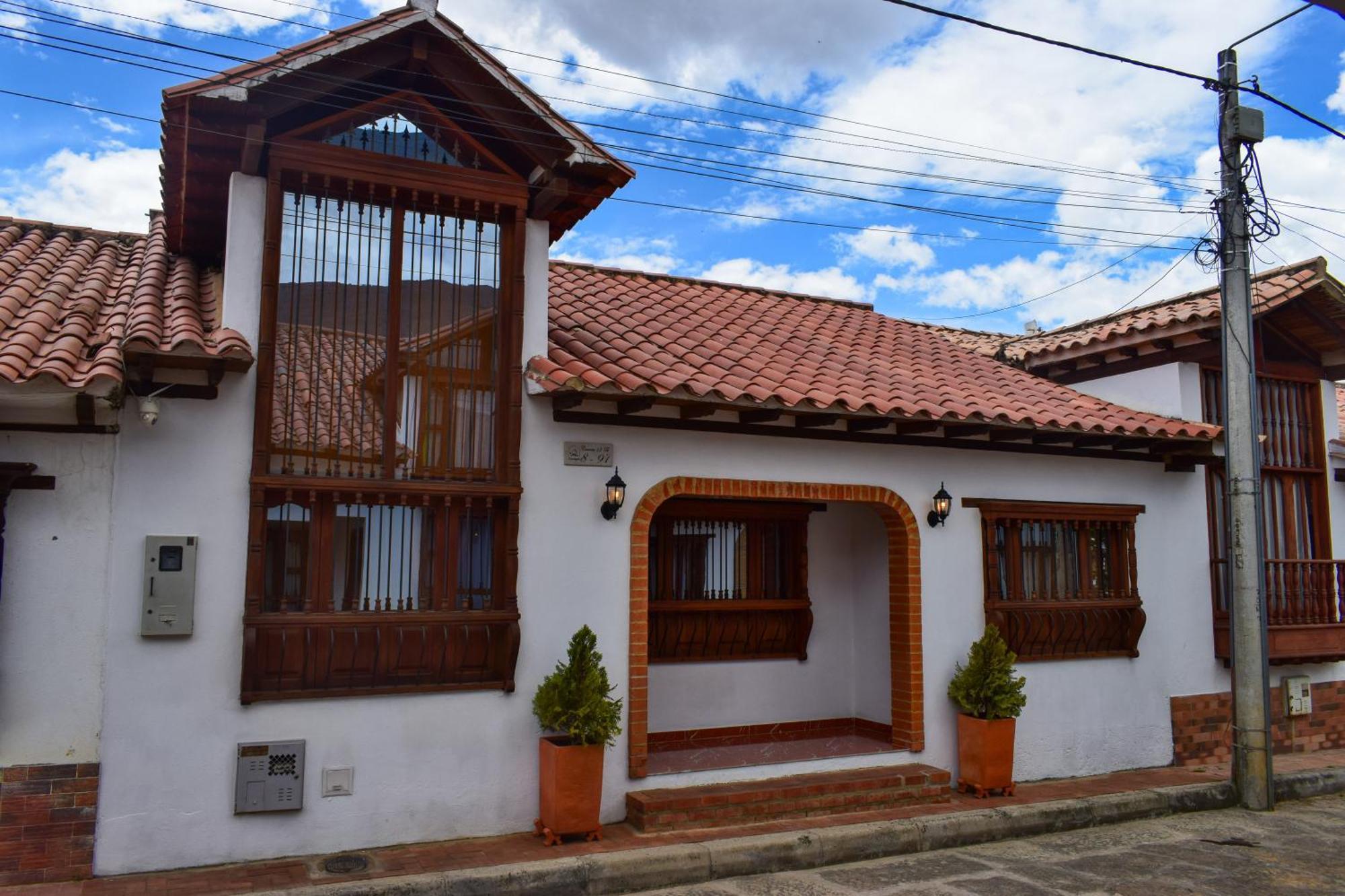 Apartahotel Saquenzipa Villa de Leyva Eksteriør bilde