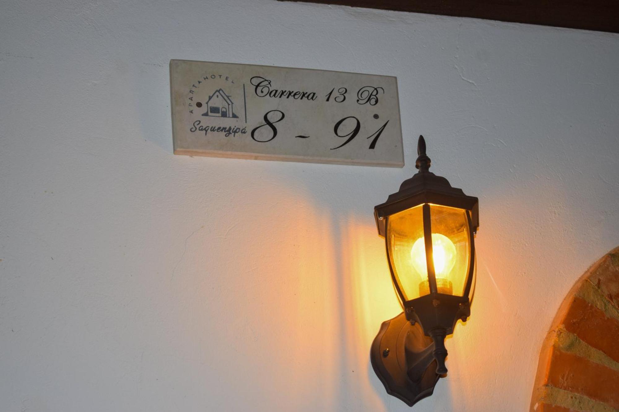 Apartahotel Saquenzipa Villa de Leyva Eksteriør bilde